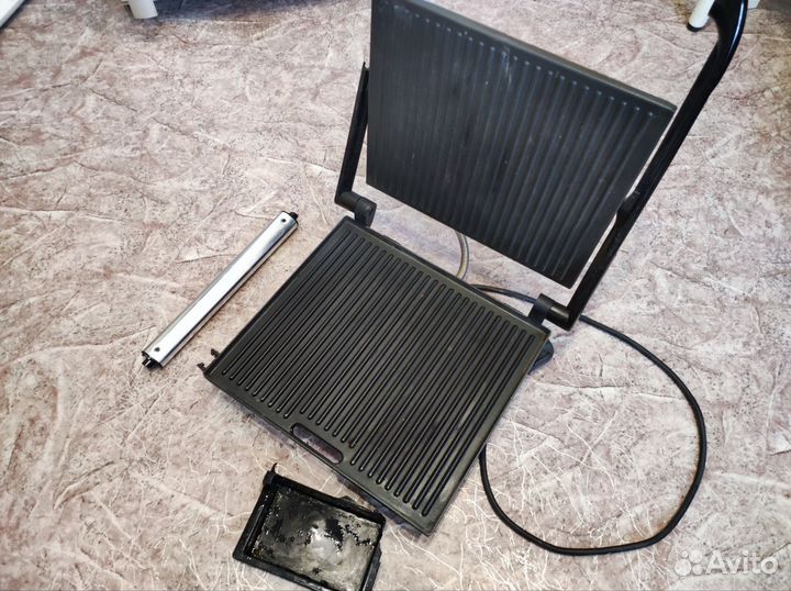 Гриль Tefal GC241D / на запчасти / Без торга