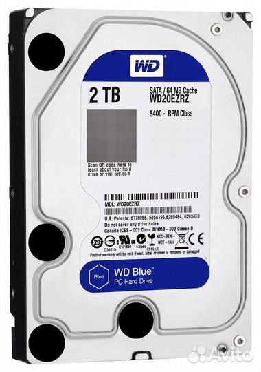 Жесткий диск WD 2 Tb Blue