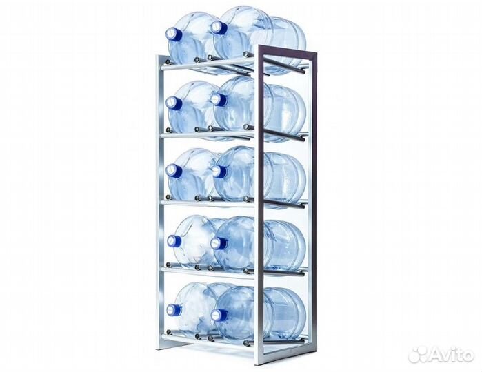 Стеллаж для 10-ти бутылей 19 литров