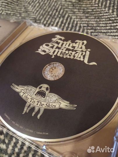 Диск Enter Shikari с автографами