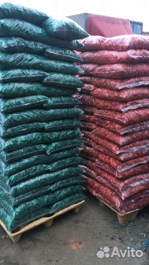 Щепа декоративная 10 цветов