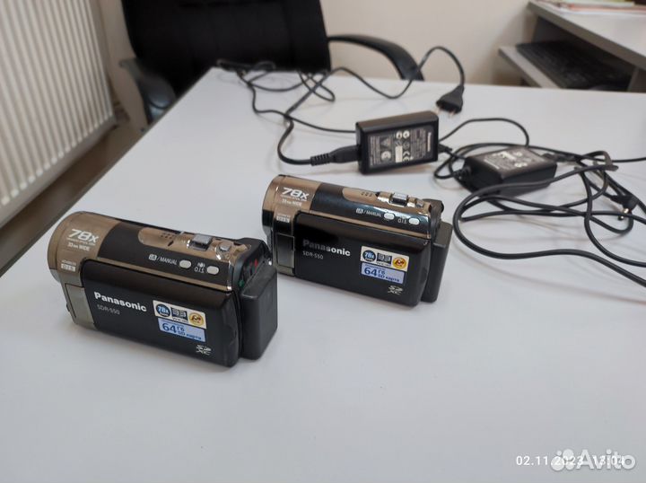 Цифровая видеокамера panasonic sdr-550