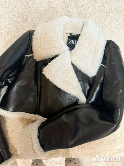 Дубленка zara