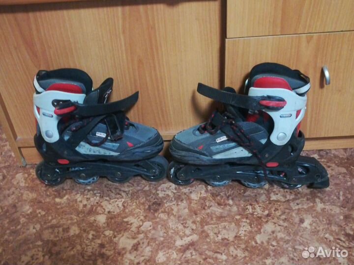 Роликовые коньки детские раздвижные