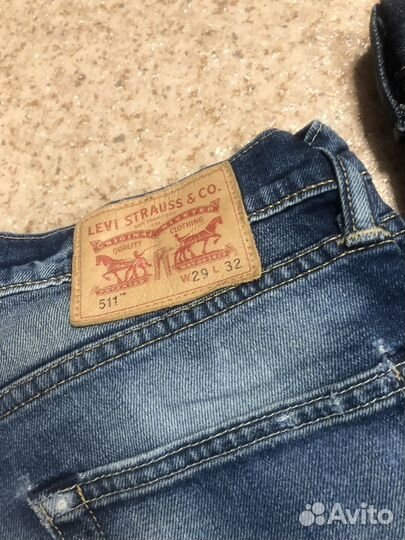 Джинсы levis оригинал 501 527 511 559