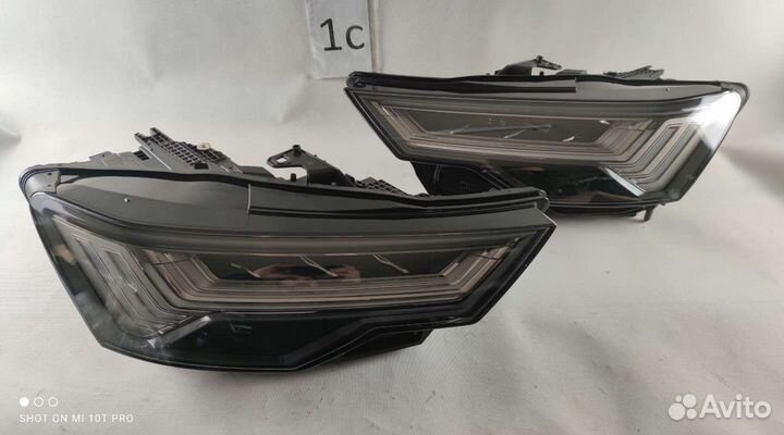 Audi A6 C8 4k фары матричные full led matrix