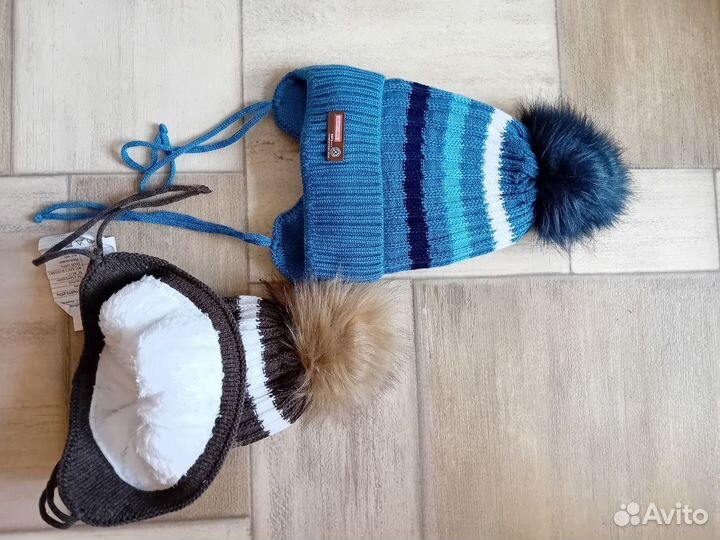 Шапки зимние для детей