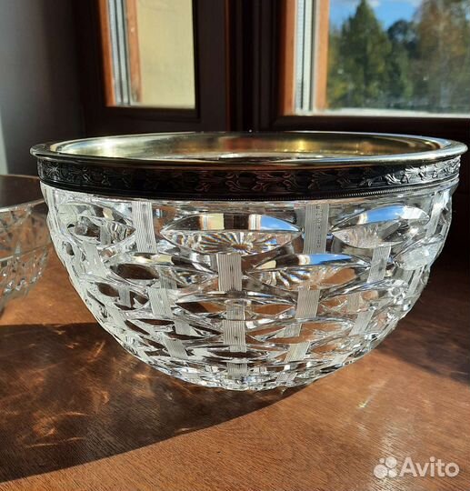 Ваза хрустальная СССР