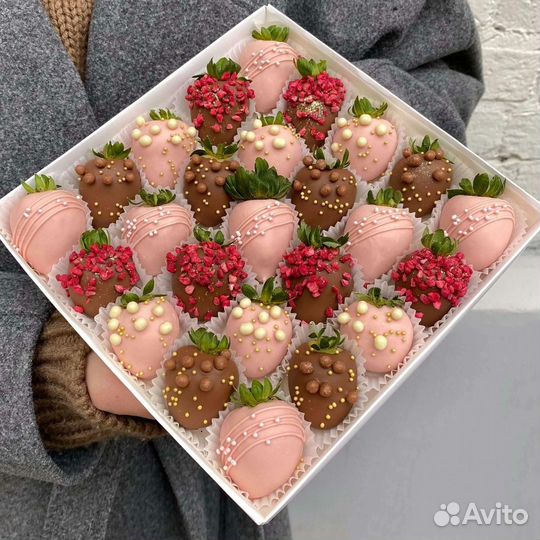 Клубника в шоколаде/Гранат в шоколаде/Батончики