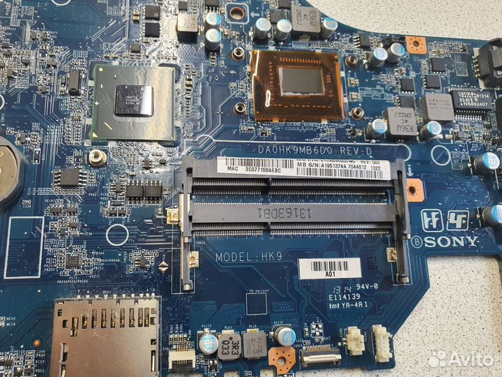 Материнская плата Sony SVF152