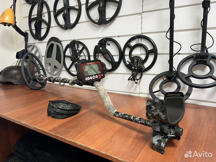 Бу металлоискатель fisher f44