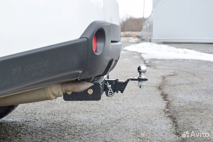 Фаркоп с накладкой из нерж. nissan X-Trail 2007-13