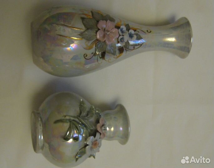 Перламутровые вазочки цена за пару