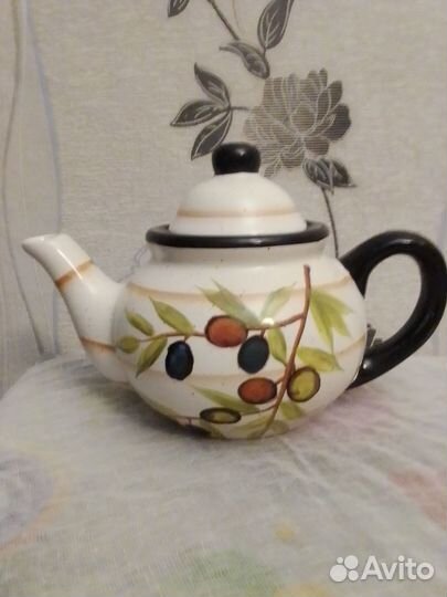 Чайник заварной фарфоровый