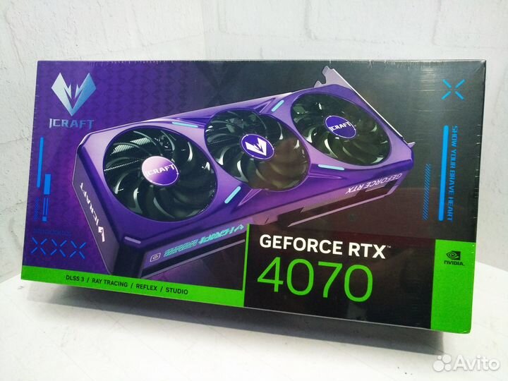 Видеокарта GeForce RTX 4070 12GB DDR6