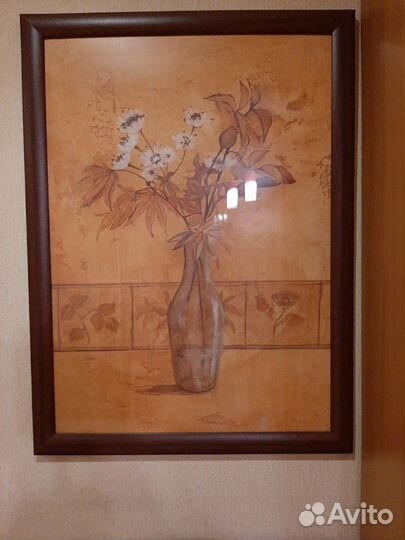 Репродукция под стеклом