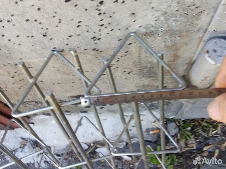 Этажерки никелированные