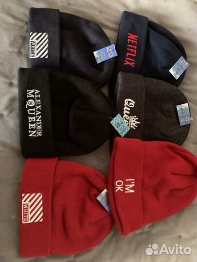 Мужская шапка новая