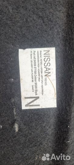 Пол багажника nissan qashqai +2