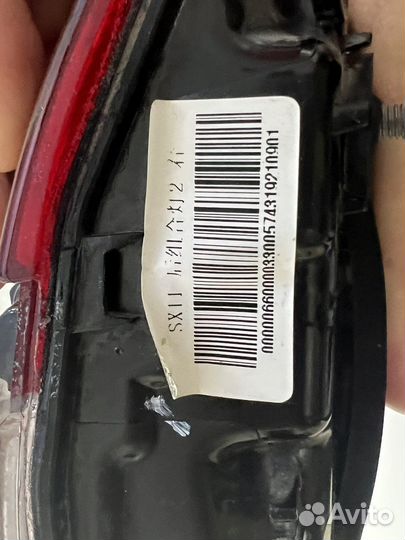 Фонарь правый крышки багажника geely coolray