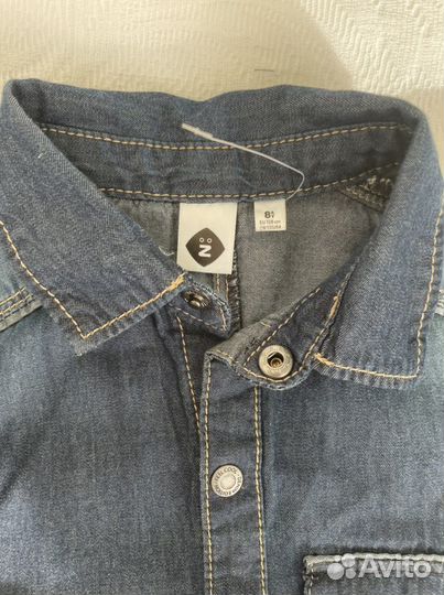 Джинсовая рубашка для мальчика а Z-Generation