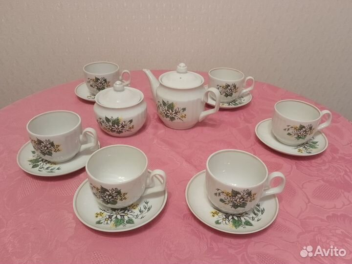 Чайный сервиз СССР Богдановичи