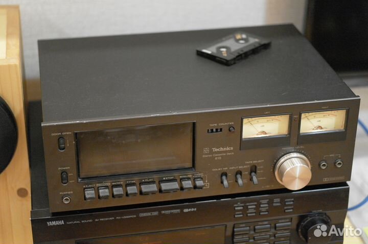 Кассетная дека Technics RS-615 US из Германии