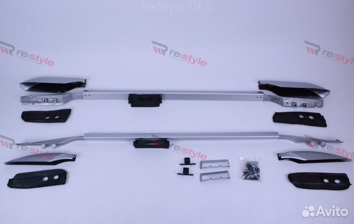 Рейлинги Toyota Land Cruiser Prado 150 Серебро