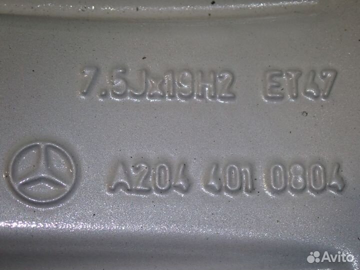 Комплект оригинальных дисков R19 AMG Mercedes GLK