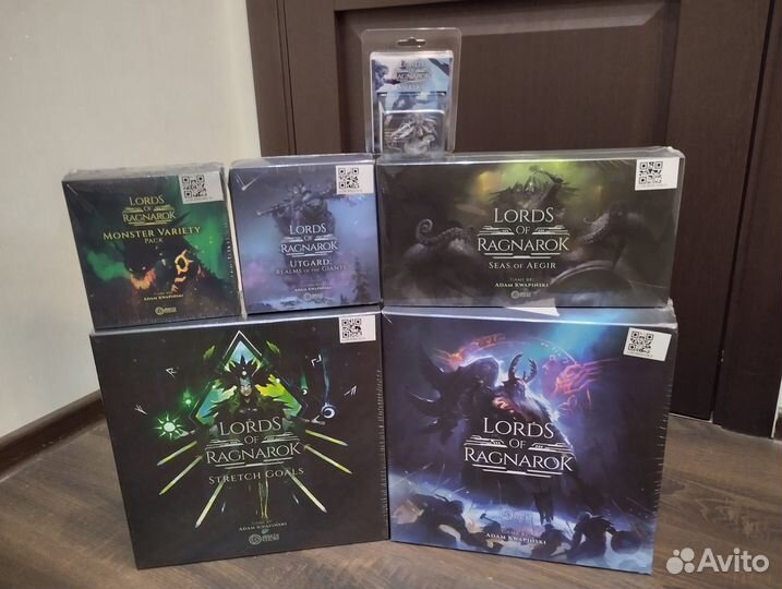 Настольная игра Lords of Ragnarok Kickstarter