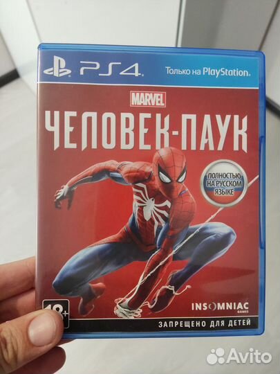 Игра на ps4 человек паук