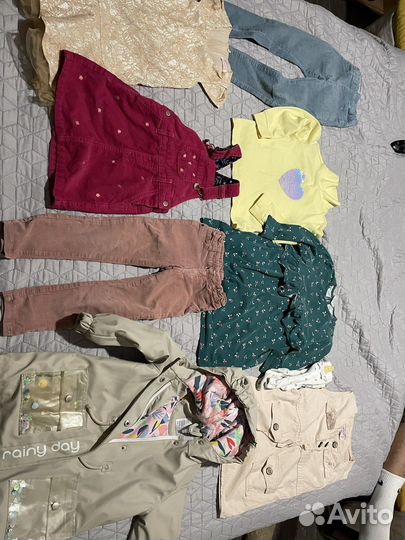 Пакет вещей на девочку 104