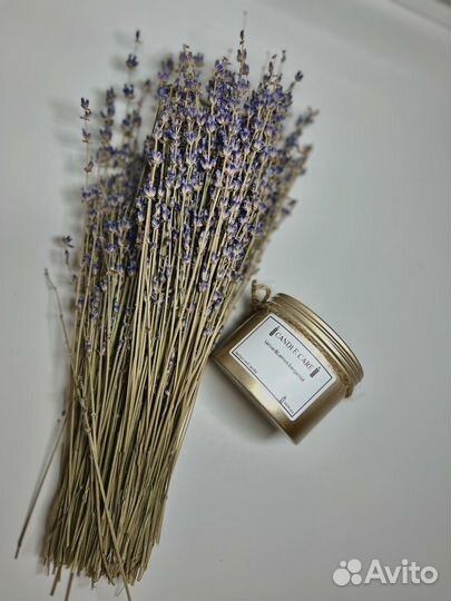 Ароматическая свеча ручной работы