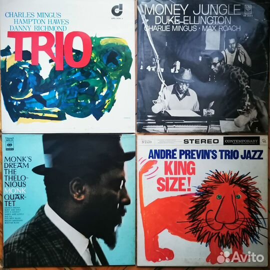 Red Garland, Monk, Gene Ammons, Mingus и др