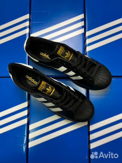 Кроссовки Adidas superstar black