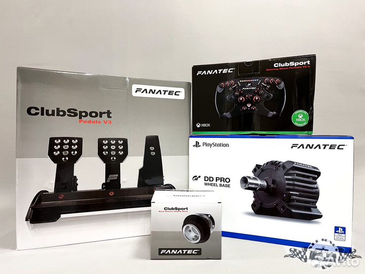 Комплекты Fanatec DD Pro McLaren/FormulaPS,PC,Xbox