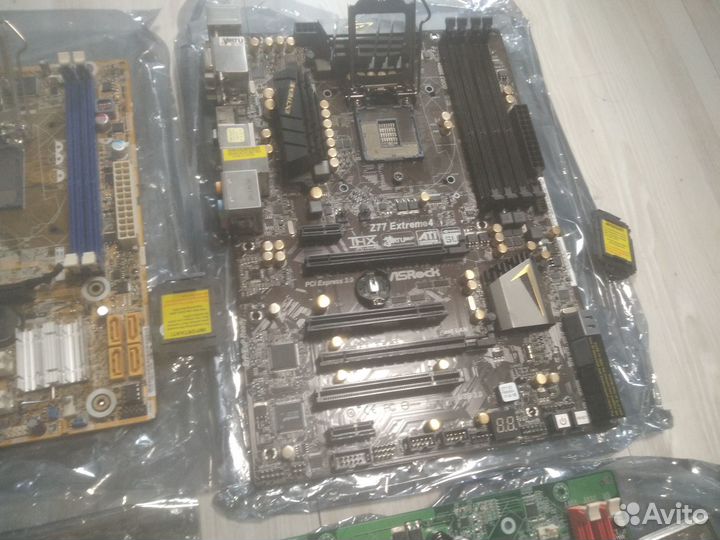 6 неисправных материнских плат