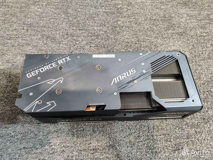 Система охлаждения Gigabyte Aorus 3070 ti испарите
