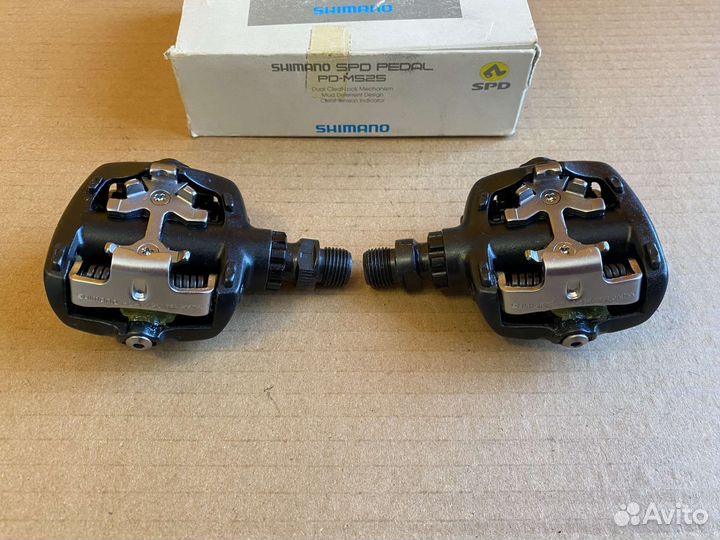Контактные педали Новые Shimano PD-M525 (PD-M520)