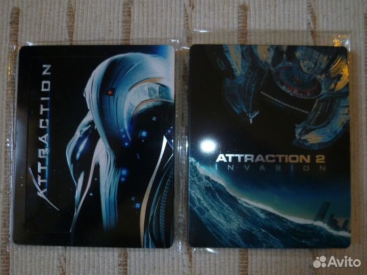 Стилбук steelbook blu-ray Притяжение 1,2