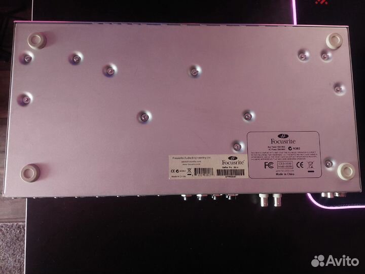 Звуковая карта Focusrite Saffre pro 26