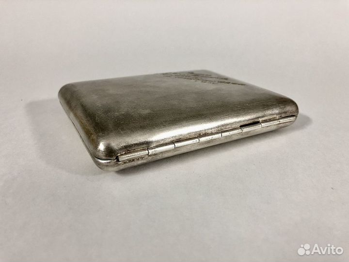 Портсигар новый Моссовет латунь СССР 40-50х годов