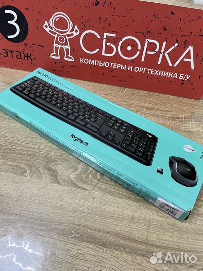 Клавиатура+мышь беспроводная Logitech Combo MK270