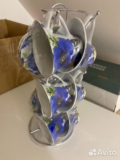 Набор чашки+ блюдце для кофе