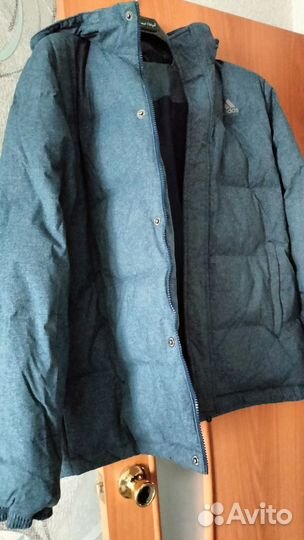 Куртка пуховик adidas мужская