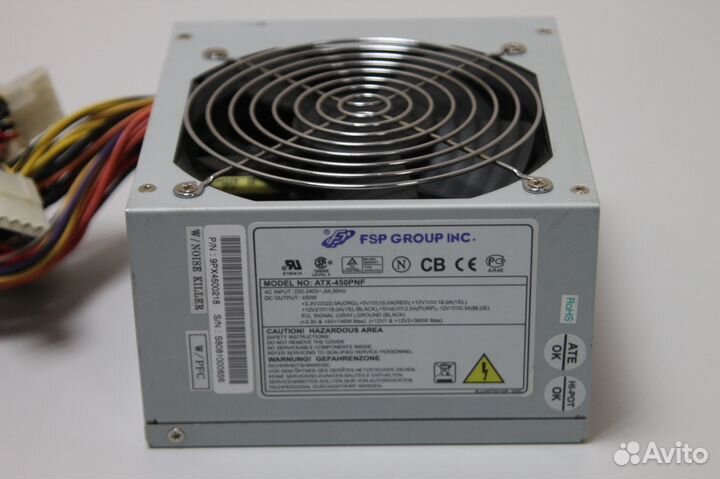 ATX 350-450Вт, flex ATX slim(1U)