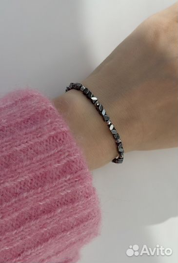 Браслет из гематита