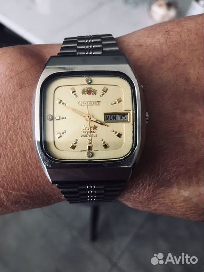 Часы orient crystal 21 jewels