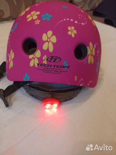 Детский шлем защитный tech team