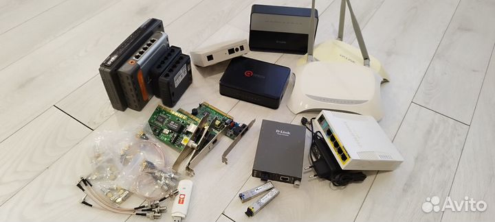 Оборудование сетевое: под 4G, Оптику, LAN, Роутеры